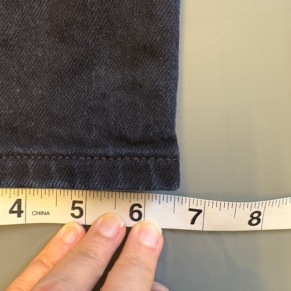 Banana Republic Women's Dark Straight cropped Leg HIgh-rise Denim Jeans size 26 - Picture 7 of 8